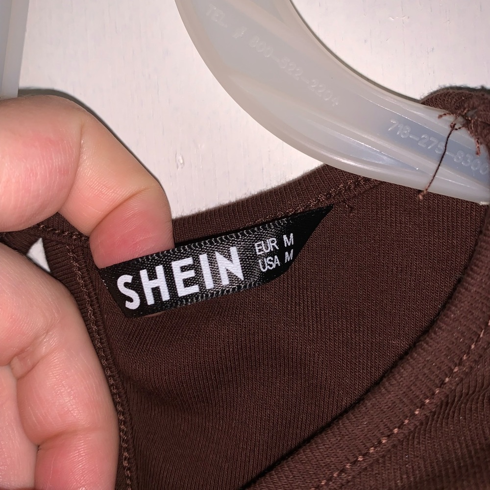 SHEIN Rhinestone Honey Crop Top - Picture 3 of 4